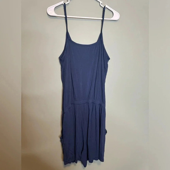 Tommy John Women’s Navy Short Romper Size Large - Picture 5 of 5